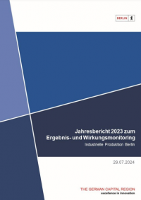 Cover Industrielle Produktion Jahresbericht 2023
