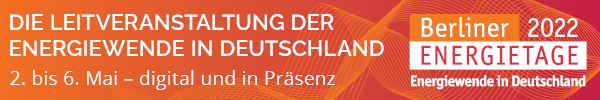 Banner Berliner Energietage 2022