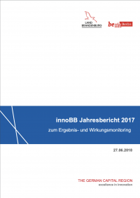 innoBB Jahresbericht 2017 zum Ergebnis- und Wirkungsmonitoring
