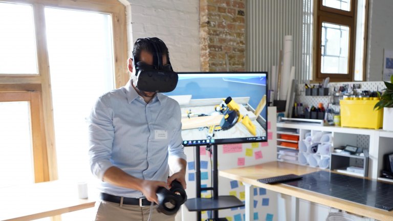 Virtual Reality Erlebnisstation