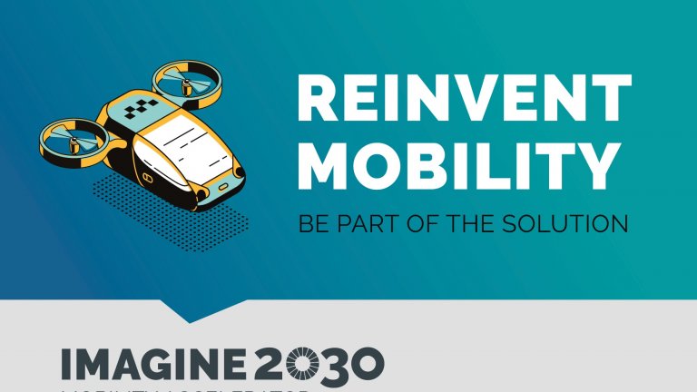 Digitales Plakat REINVENT MOBILITY