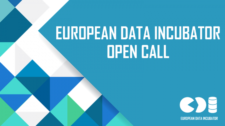 EUROPEAN DATA INCUBATOR | OPEN CALL