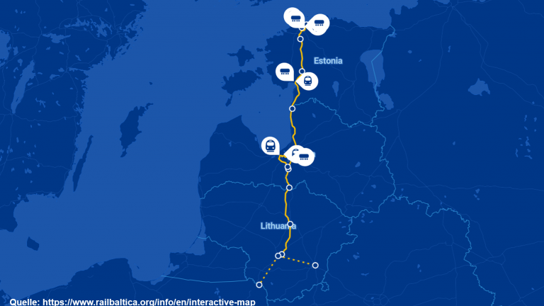 Online-Seminar Rail Baltica – Chancen für die Bahnindustrie in Deutschland