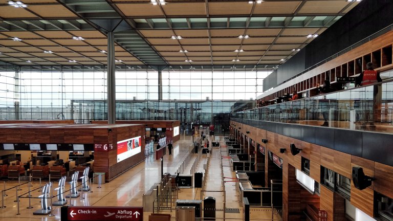 Airport Berlin Inside View