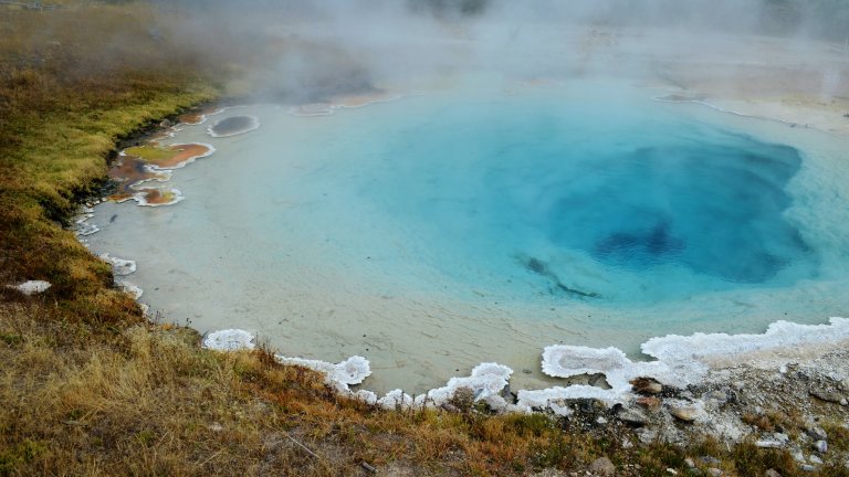 Geysir kochend