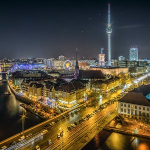 Nachtansicht Berlin